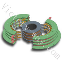 大電流滑環 適合于充電樁、焊接設備等大電流要求